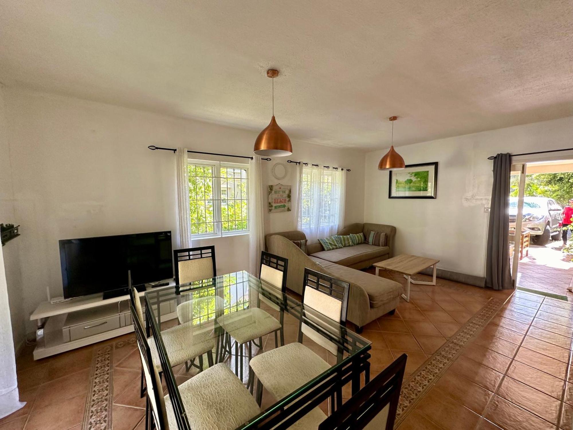 Beachfront Villa In A Beautiful And Secured Complex Flic en Flac Bilik gambar