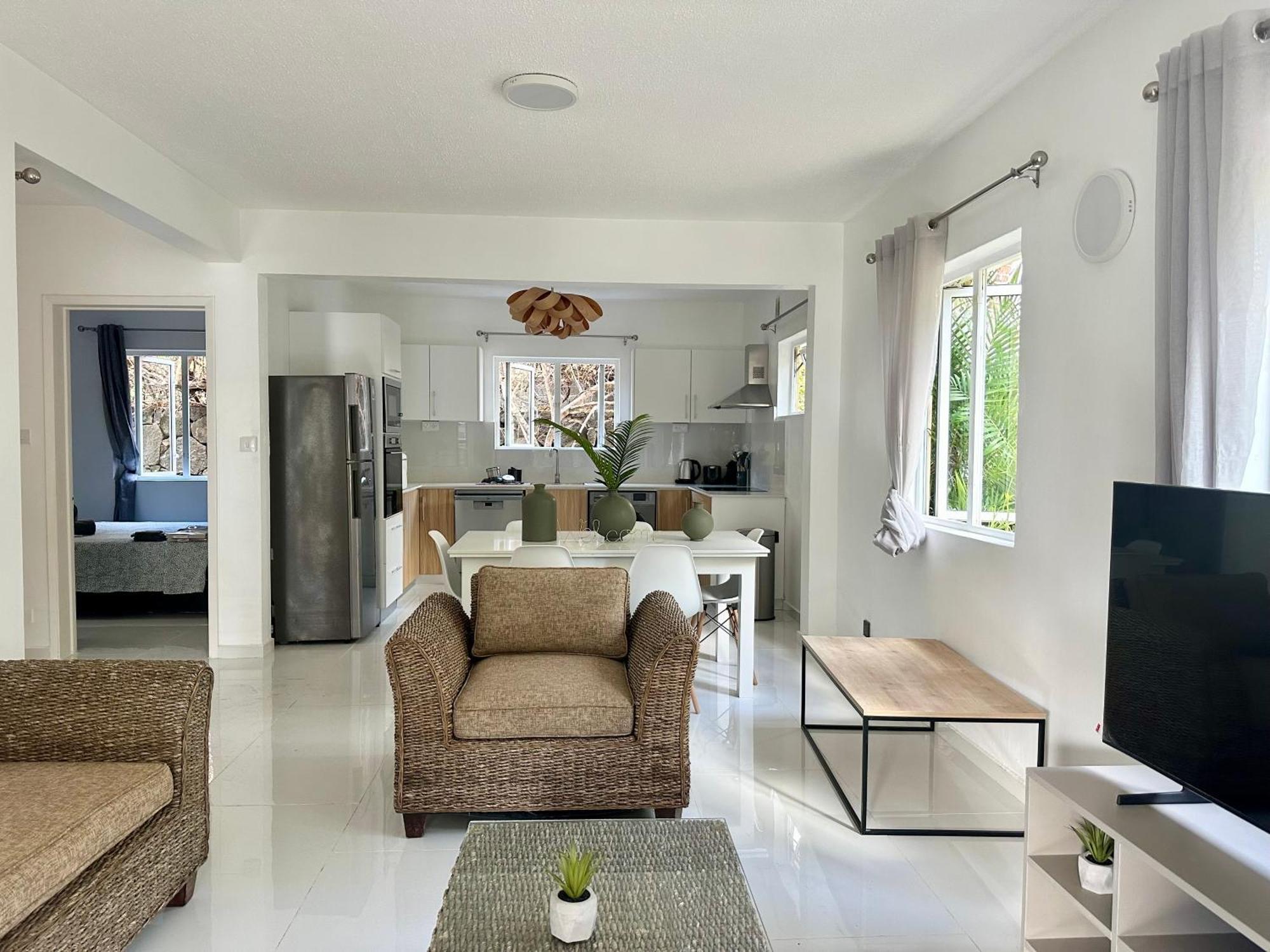 Beachfront Villa In A Beautiful And Secured Complex Flic en Flac Luaran gambar